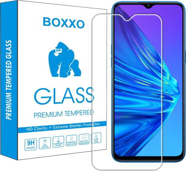 Boxxo Tempered Glass Guard for Realme Narzo 20, Realme Narzo 20A, Realme C11, Realme C12, Realme C15, Realme C3, Realme 5, Realme 5i, Realme 5s, Oppo A9 2020, Oppo A5 2020, Realme Narzo 10, Realme Narzo 10A, Oppo A31