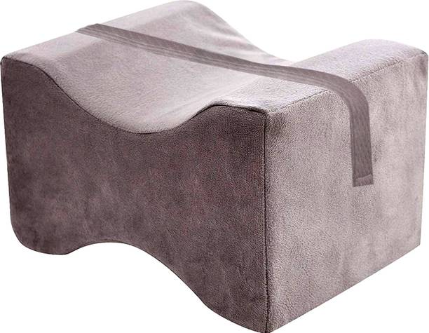 KUBER INDUSTRIES Memory Foam Orthopedic Knee Support Leg Rest Pillow (Grey)-HTKTC39226 Knee Support