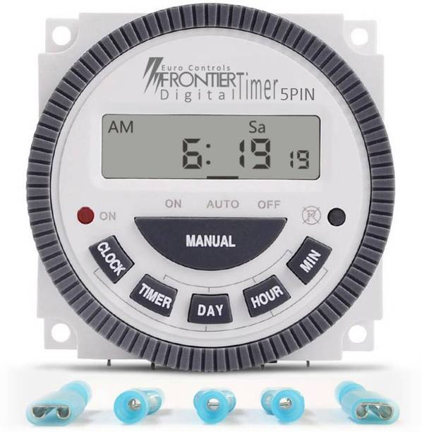 Euro Controls Frontier TM619-2 - 5 PINs - 30 Amps Digital Programmable Electronic Timer Switch