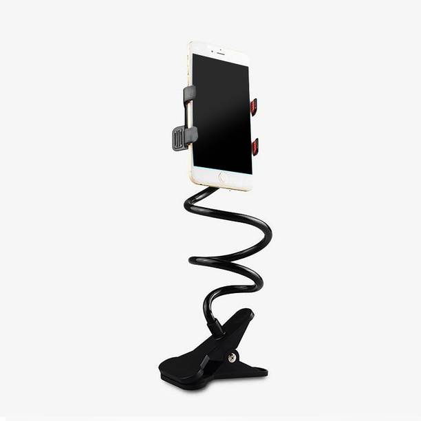 Wanzhow Mobile Holder Universal Flexible Long Arms Mobile Phone Holder Desktop Bed Lazy Bracket Mobile Stand Lazy Bracket Flexible Arms Clip Mount Mobile Phone Stand Holder for iOS & Android Phones Use in Office, Home & Bedroom Desk Table Clip Bracket for Phone Hanging on Lazy Phone Holder Mobile Holder