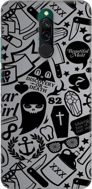 Casotec Back Cover for Mi Redmi 8