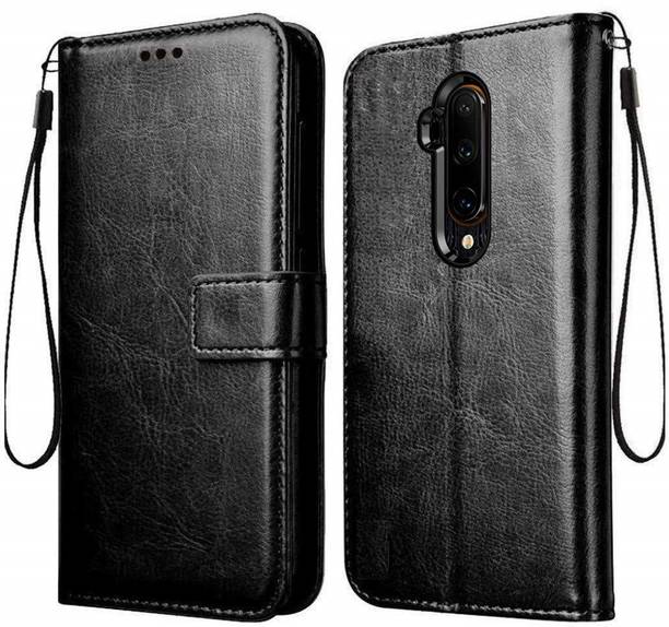 TINGTONG Flip Cover for OnePlus 7T Pro