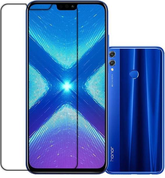 SOMTONE Front and Back Tempered Glass for Honor 8X