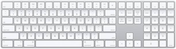 Apple multimedia_keys MQ052HN/A Bluetooth Multi-device Keyboard (