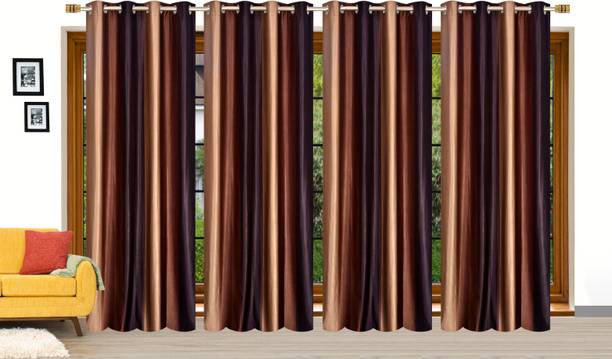 Flipkart SmartBuy 214 cm (7 ft) Door Polyester Curtain (Pack Of 4)