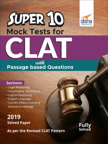 Super 10 Mock Tests for CLAT with Passage based Questions
