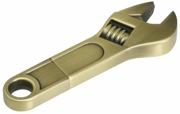 Tobo Metal Tool Pendrive Mini Spanner Wrench 2.0 USB Flash Drive Memory Card Pen Drive. 16 GB Pen Drive Compatible with Laptop, Desktop Computer, Television USB 2.0 Metal Case