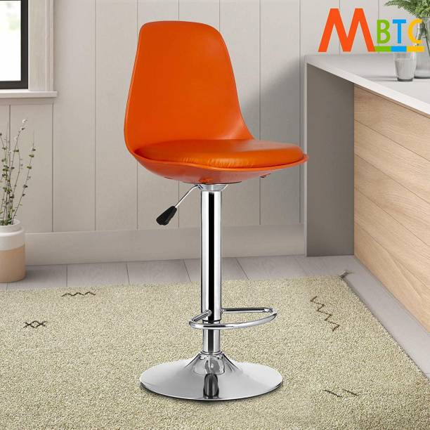MBTC Rapid Orange Natural Natural Fiber Bar Chair