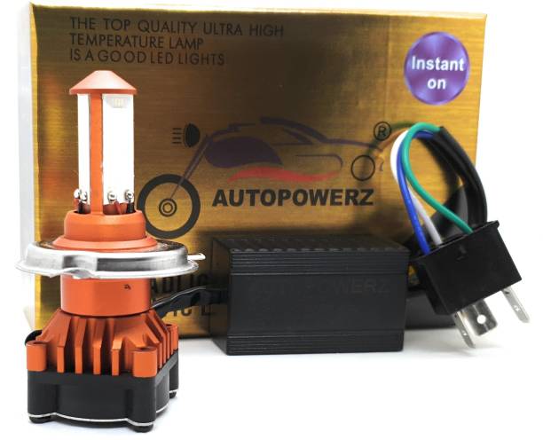 AutoPowerz LED Headlight for Universal For Bike