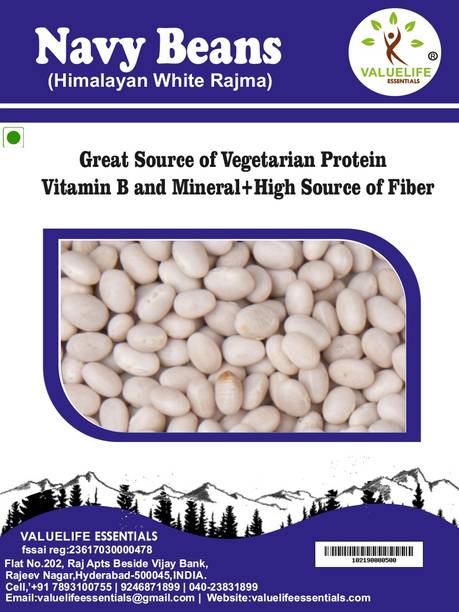 Value Life White Rajma (Whole) (Himalayan Haricot Bean(Whole))