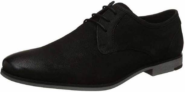 Genuine Leather Lace Up Shoes For Men