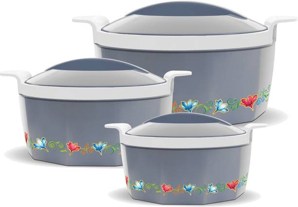 MILTON Elegance Pack of 3 Thermoware Casserole Set
