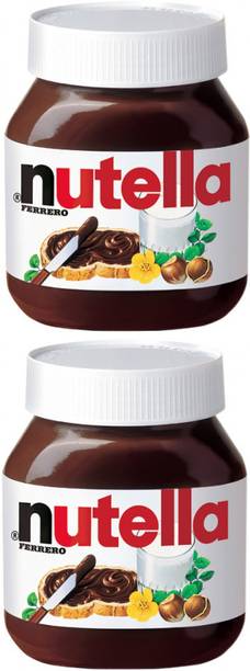 नुतेला Chocolate Hazelnut Spread ( Imported ) ( Pack of 2 ) 1.5 kg