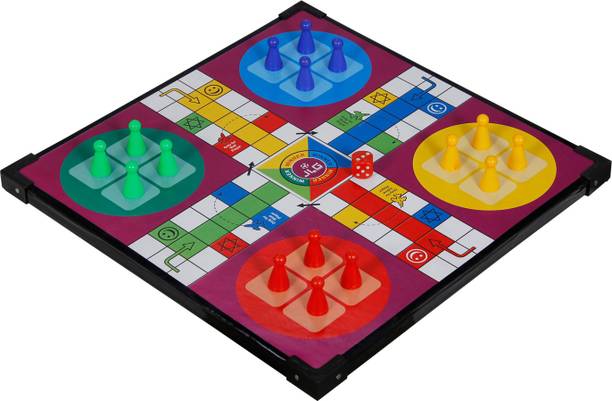 JMD Creation 12X12 Inches LUDO CHINESE CHECKERS Party & Fun Board Game