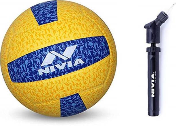 NIVIA G 2020 AND DOUBLE ACTION PUMP Volleyball - Size: 4