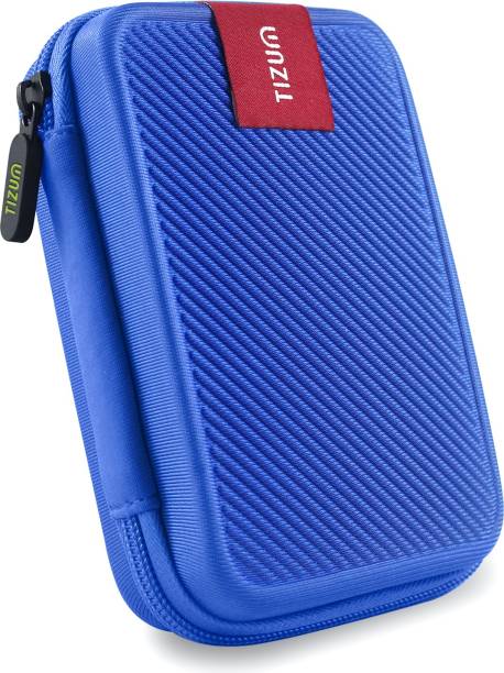 Tizum Pouch for 2.5" External Hard Drive (Double Padded)