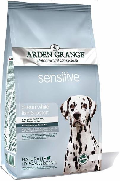 Arden Grange Sensitive Ocean White Fish and Potato Chicken 12 kg Dry Adult Dog Food