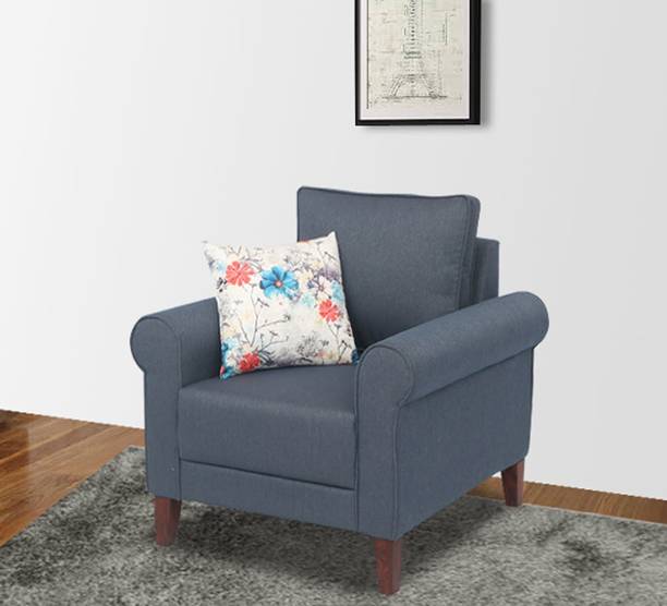 Flipkart Perfect Homes Juliet Fabric 1 Seater  Sofa