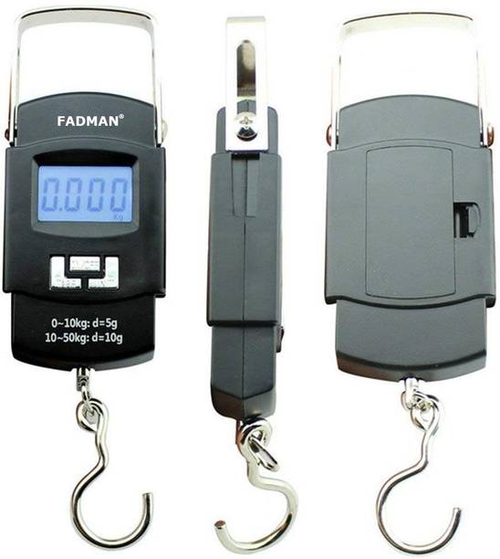 फैडमैन 50 kg Hook Type Digital Led Screen Portable Luggage Type-11 FD-11 वेइंग स्केल