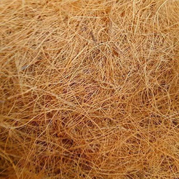 PickMePets Natural Coco Fiber Nesting Material for 4 Finches Nests Bird House