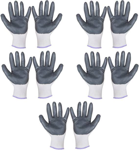 Solid Protective Men & Women Gloves