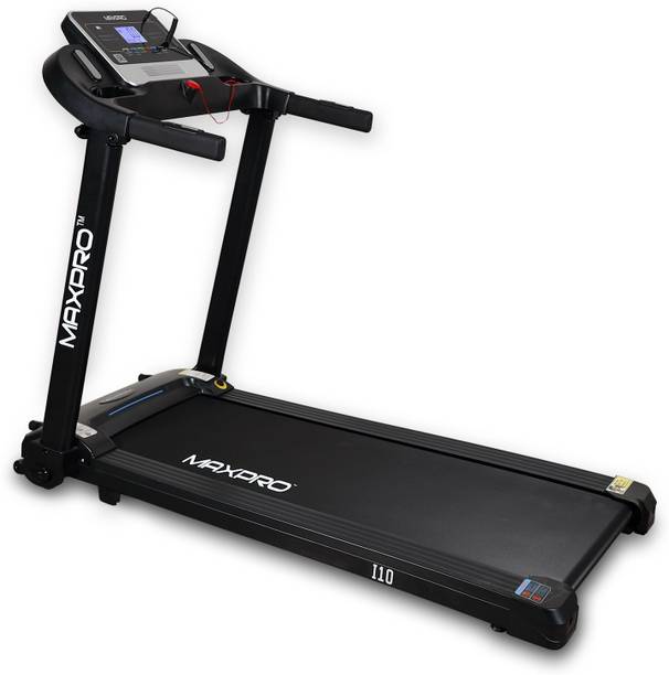 Maxpro I10 Folding Treadmill, 3.0 Hp peak electric Treadmill with G Fit APP Control for Home Gym Exercise Treadmill (Max Weight:90 kg)