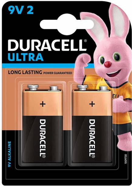 DURACELL 9V -2pcs  Battery