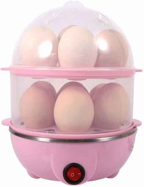 ZEXMON Multi-Function 2 Layer Electric Food and 14 Egg Cooker Boilers & Steamer/Egg Poacher/Home Machine Egg Boiler with Egg Tray. ZX007 Egg Cooker