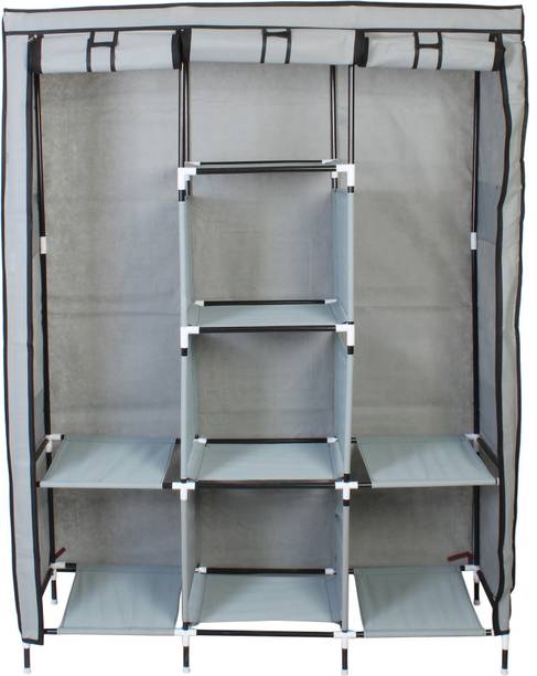HOUZIE WARDROBE-COLOR Cotton Collapsible Wardrobe