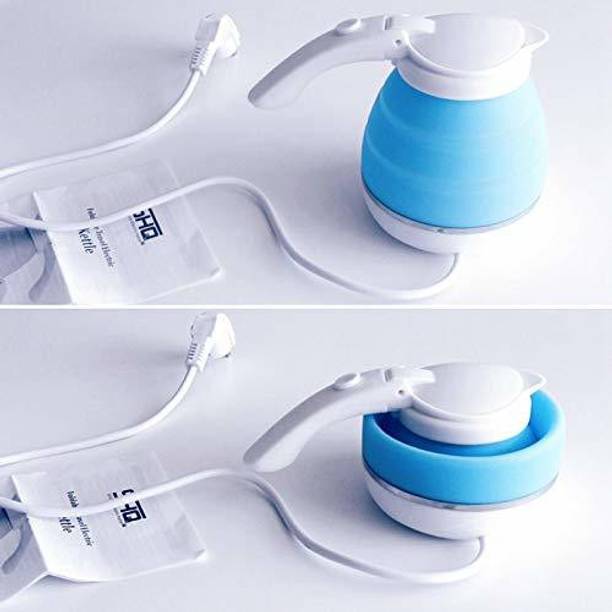 ASTOUND Tea Kettle Lightweight Kettle Portable Silica Gel Electric Kettle