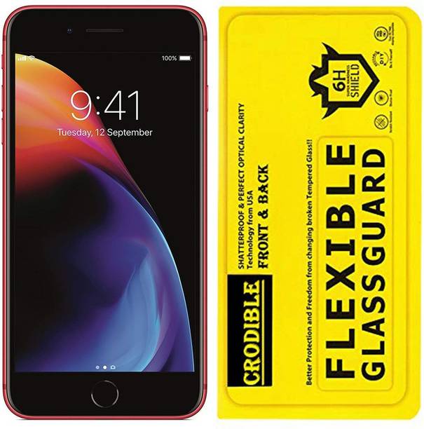 CRodible Front and Back Screen Guard for Apple iPhone 8 Plus