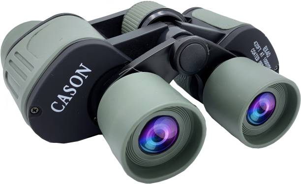 CASON Professional 8 X 40 HD Binoculars 10X Zoom Folding Powerful Lens Portable Binocular Telescope With Bag Outdoor Binoculars For Long Distance , bird watching,wildlife For Adults Binoculars