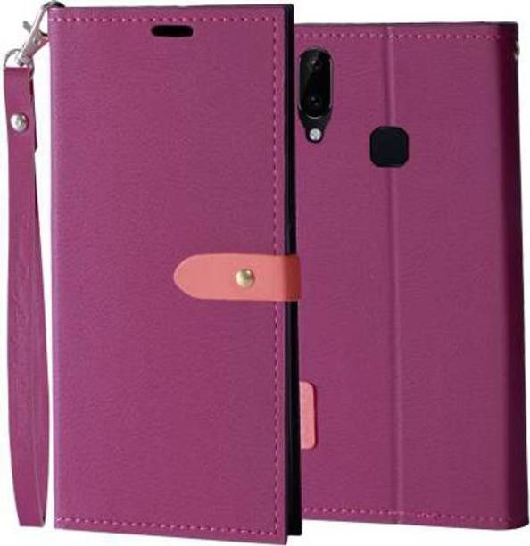 Krofty Flip Cover for Vivo V9