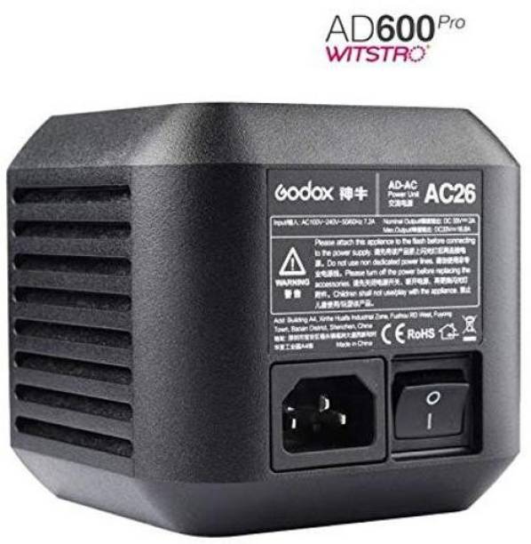 GODOX AC26 AC Power Unit for AD600 Pro Flash Shoe Adapter