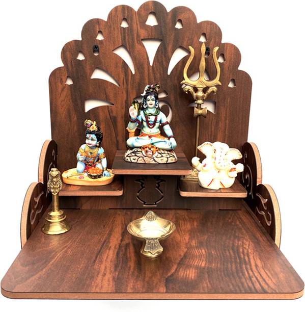 Flipkart Perfect Homes Studio Perfect 3 Step Temple (WB) Engineered Wood Home Temple