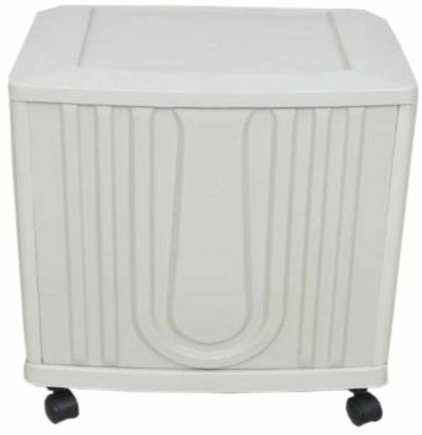 Ashi Ploymers Model_DT_A_single_white Trolley for Inverter and Battery