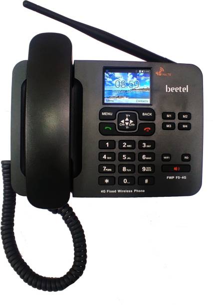 Beetel F5-4G Corded Landline Phone
