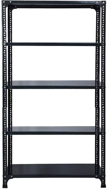 Spacious CRC Sheet Shelf Slotted Angle Rack ,Gauge sheet, Gauge Angle Luggage Rack