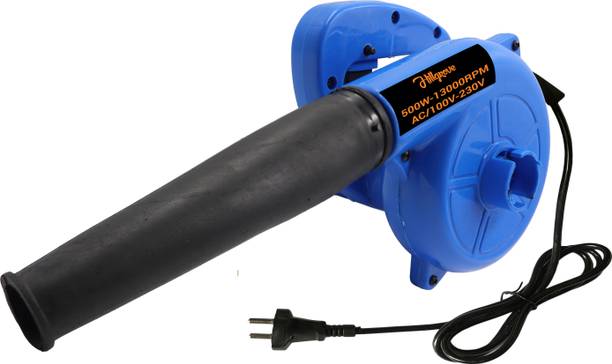 Hillgrove 500W-13000RPM Electric Air Blower and Suction Dust Cleaner for Computer/Home with Air Blower Machine Gun Dust Cleaning Forward Curved Air Blower