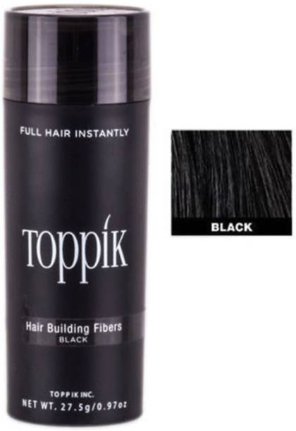 toppik Hair Building Fibers Black Color For Hair Styling 27.5 gm Hair Fiber
