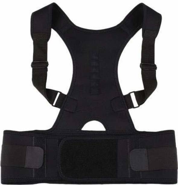 DOBARIYA EMPIRE Real Doctors Plus Back Support Belt (Black) Back Support (Black) Back / Lumbar Support