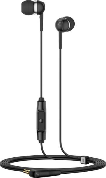 Sennheiser CX 80S in-Ear Wired Headphones with in-line One-Button Smart Control with Mic Wired