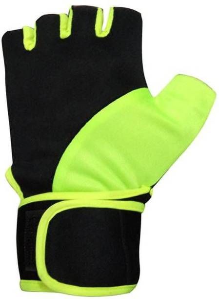Fitness Refoam Lycra 106 Gym Gloves for Weightlifting, Fitness & Other Sports with Wrist Support Gym & Fitness Gloves