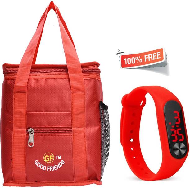 GOOD FRIENDS Branded Tiffin GF0014 Watch Waterproof Lunch Bag