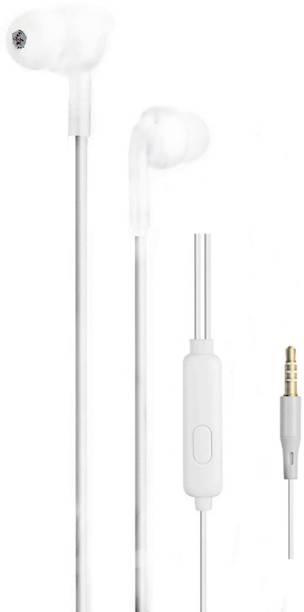 ZEBRONICS ZEB-BRO, With In-Line MiC, 3.5mm Jack, 10mm drivers, Compatible for Phone/Tablet Wired Headset