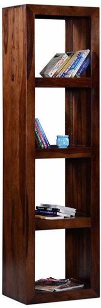 Made Wood Solid Wood Open Book Shelf