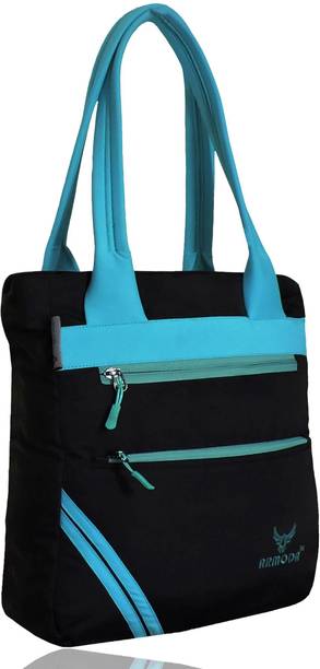 Women Black, Blue Tote - Extra Spacious Price in India