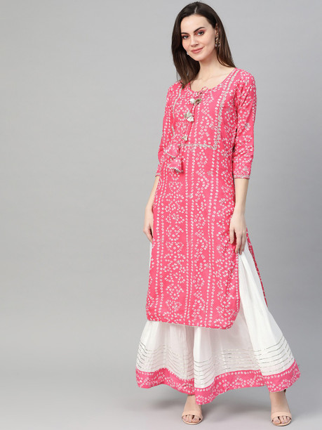 Kurta And Skirt Set Womens Ethnic Sets 