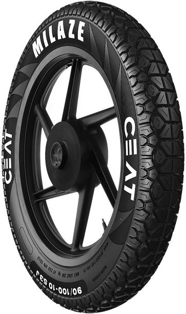 CEAT 102982 MILAZE TT 53J 90/100-10 Front & Rear Two Wheeler Tyre