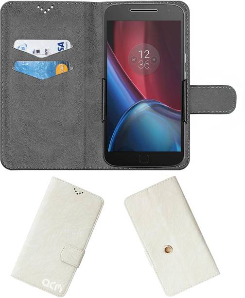 ACM Flip Cover for Motorola Moto G (4Th Generation) Plus